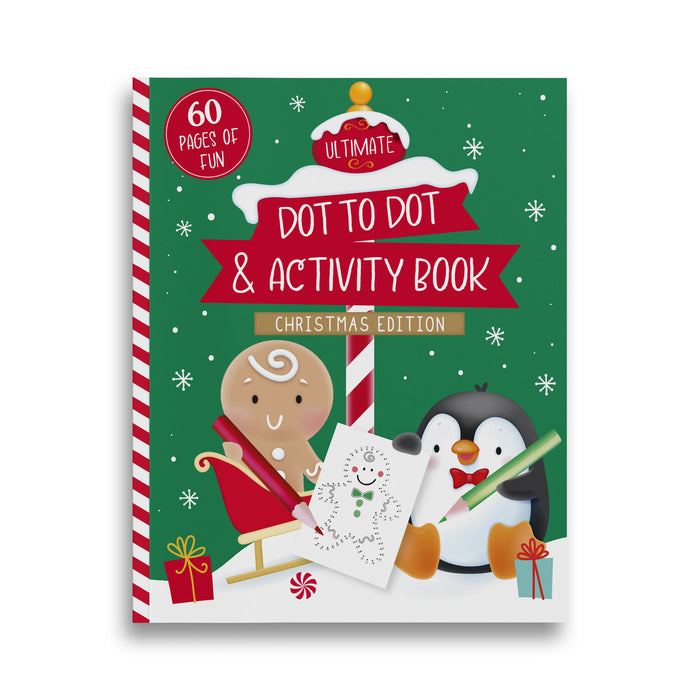 Christmas Dot to Dot Book Kids Activities FabFinds