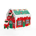 Christmas Elf House Box Flat Packed detail view