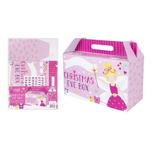 Pink Fairy Christmas Eve Box Christmas Gift Bags & Boxes Fabfinds   