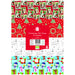 Christmas Flat Wrap 8 Sheets Assorted Traditional Designs Christmas Gift Wrap FabFinds