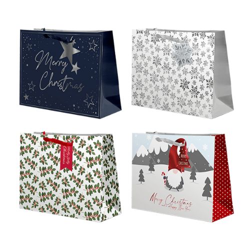 Modern Christmas Gift Bags Assorted Designs Christmas Gift Bags & Boxes FabFinds   