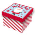 Christmas Square Gift Box 16cm x 16cm Assorted Styles Christmas Gift Bags & Boxes FabFinds Santa  