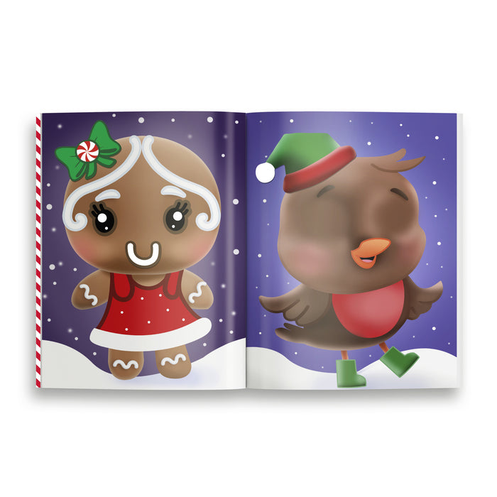 Christmas Make a Face Sticker Book detail view