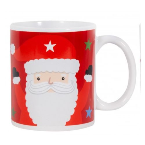 Christmas Santa & Nutcracker Mug Assorted Styles Mugs Fabfinds Santa  