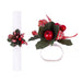 Harvey & Mason Red Berry Napkin Ring Christmas Tableware Fabfinds   