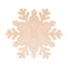 Harvey & Mason Gold Snowflake Placemats Set of 2 Christmas Tableware Fabfinds   