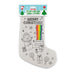 Christmas Colour Your Own Canvas Stocking Assorted Designs Arts & Crafts FabFinds Snowman  