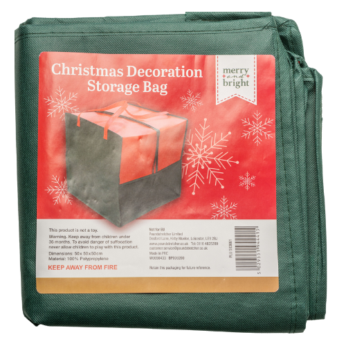 Christmas Decoration Storage Bag 50 x 50 x 50cm Storage Accessories FabFinds