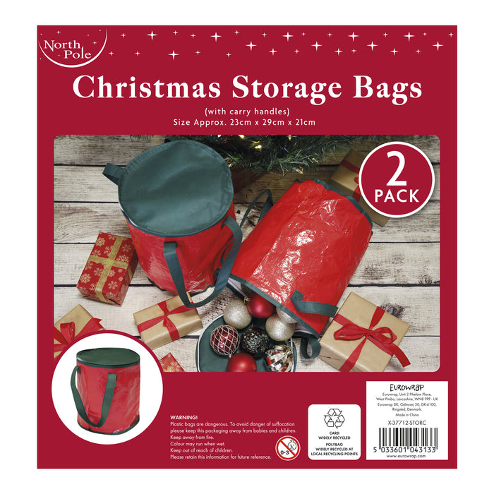 Christmas Storage Bags 2 Pack