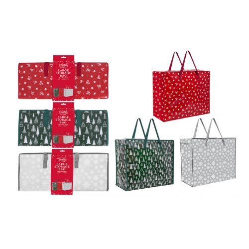 Christmas Storage Bag Assorted Colours Christmas Fabfinds   