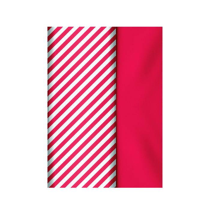 Christmas Tissue Paper 8 Sheets Candy Stripe