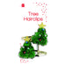 Christmas Tree Tinsel Hair Clips Pair Christmas Accessories FabFinds