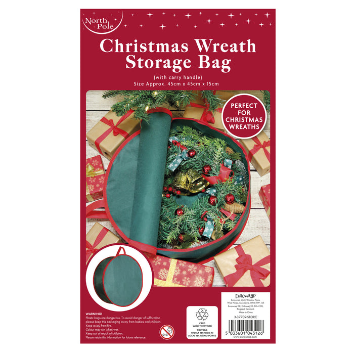 Christmas Wreath Storage Bag