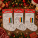 Christmas Colour Your Own Canvas Stocking Assorted Designs Arts & Crafts FabFinds