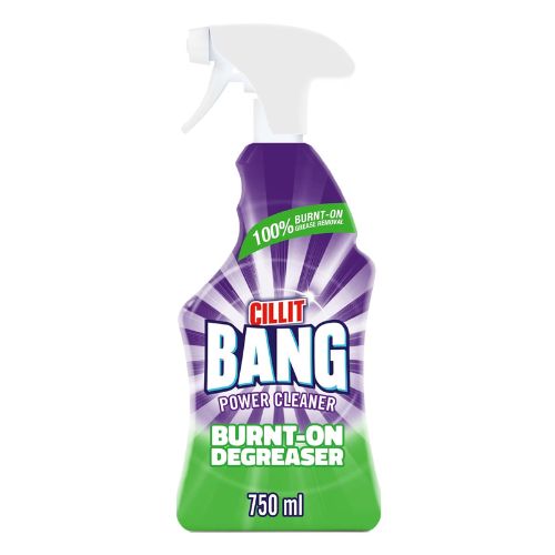 Cillit Bang Burnt-On Degreaser Spray 750ml Kitchen & Oven Cleaners Cillit Bang   