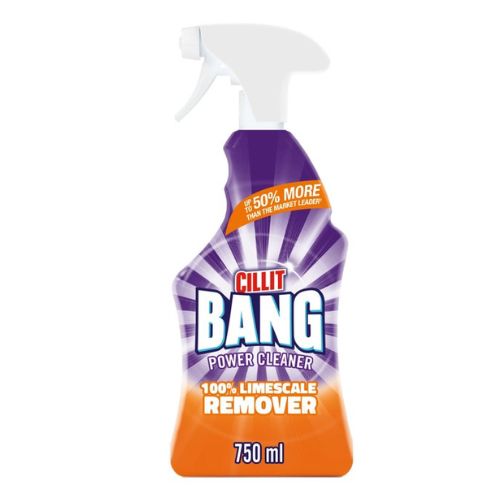 Cillit Bang 100% Limescale Remover 750ml Bathroom & Shower Cleaners Cillit Bang   