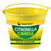 Citronella Metal Bucket Candle 8cm Assorted Packs Candles FabFinds Pack of 1