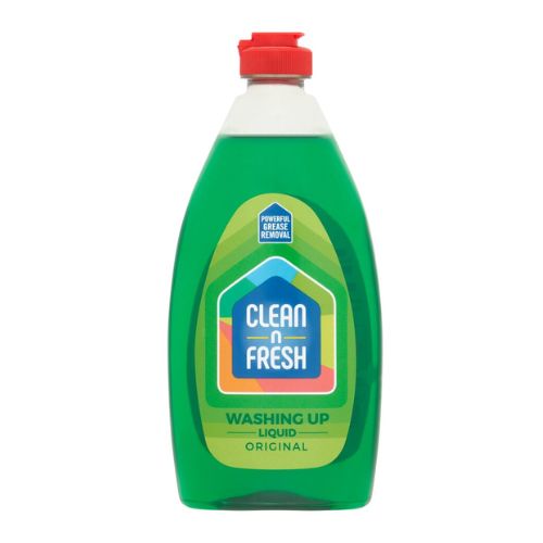 Clean & Fresh Original Washing Up Liquid 500Ml Washing Up Liquid Clean n Fresh   