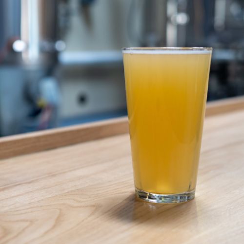 Clear Drinking Pint Glass H15cm - FabFinds