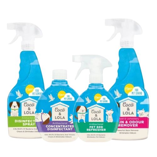 Coco & Lola Dog Cleaning Bundle 4 Piece With Free Tennis Ball Pet Cleaning Supplies Coco & Lola   