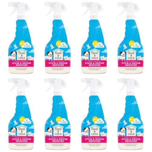 Coco & Lola Antibacterial Stain & Odour Remover Assorted Packs Pet Cleaning Supplies Stardrops Pack of 8