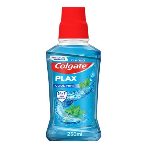Colgate Plax Cool Mint Mouthwash 250ml Toothpaste & Mouthwash Colgate   