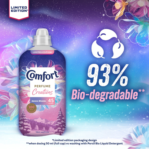Comfort Fabric Conditioner Aurora Blooms 45 Wash Assorted Packs Laundry - Fabric Conditioner Comfort