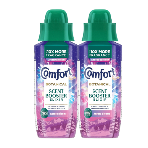 Comfort Scent Booster Aurora Blooms Winter 14 Wash Assorted Packs Laundry - Scent Boosters & Sheets Comfort Pack of 2