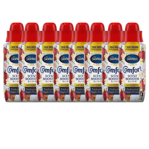 Comfort Scent Booster Snow White Apple Enchanted Forest 14 Washes Assorted Packs Laundry - Scent Boosters & Sheets Comfort Pack of 8