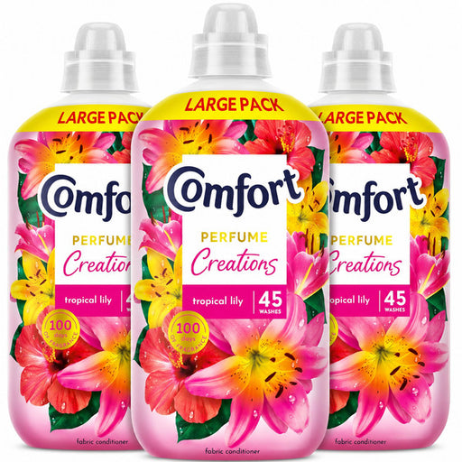 Comfort Creations Fabric Conditioner 45 Wash Tropical Lilly Laundry - Fabric Conditioner FabFinds 3