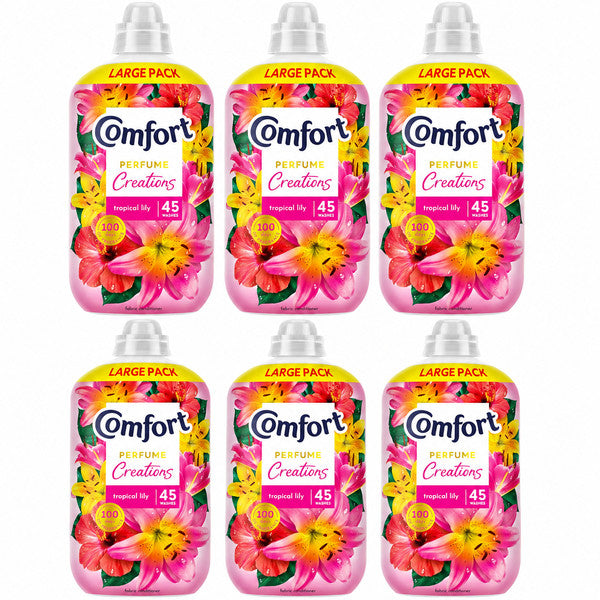 Comfort Creations Fabric Conditioner 45 Wash Tropical Lilly Laundry - Fabric Conditioner FabFinds 6