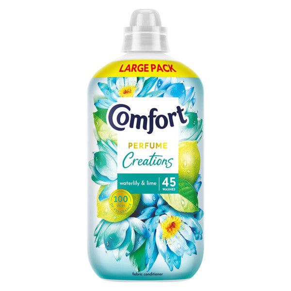 Comfort Creations Fabric Conditioner 45 Wash Waterlily & Lime Laundry - Fabric Conditioner FabFinds 1