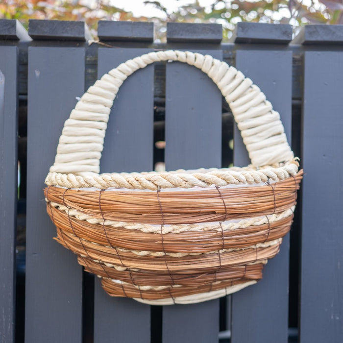 Corn Leaf & Mango Hanging Basket 31cm Assorted Packs