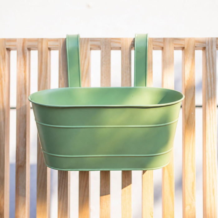 Over Fence Planter Spring Green 26.5cm Assorted Packs Plant Pots & Planters FabFinds
