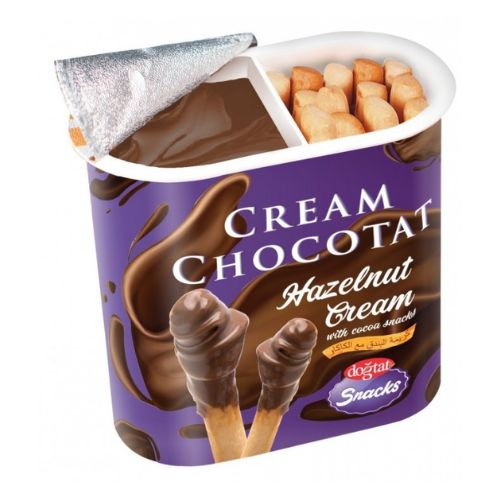 Cream Chocolat Hazelnut Spread With Cocoa & Breadsticks 40g Chocolate Cream Chocolat   