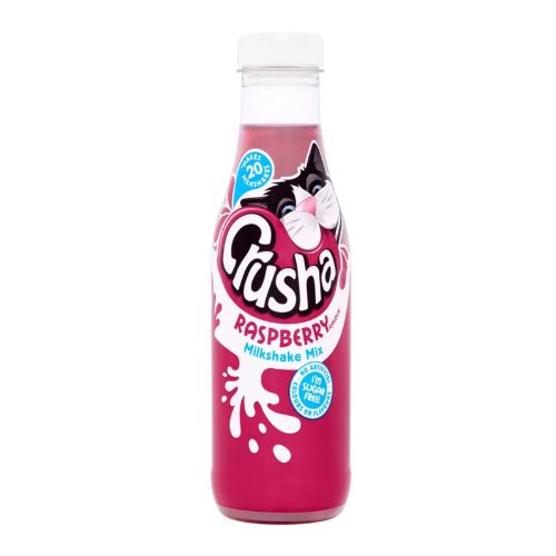 Crusha Raspberry Milkshake Mix 500ml Drinks Crusha   