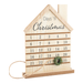 Wooden House Christmas Countdown Calendar Festive Advent Decoration Advent Calendars FabFinds