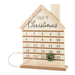 Wooden House Christmas Countdown Calendar Festive Advent Decoration Advent Calendars FabFinds