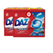 Daz All In 1 Pods White & Colours Assorted Pack Laundry - Detergent Daz Pack of 2