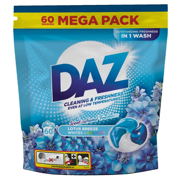 Daz Lotus Breeze Laundry Pods 60w