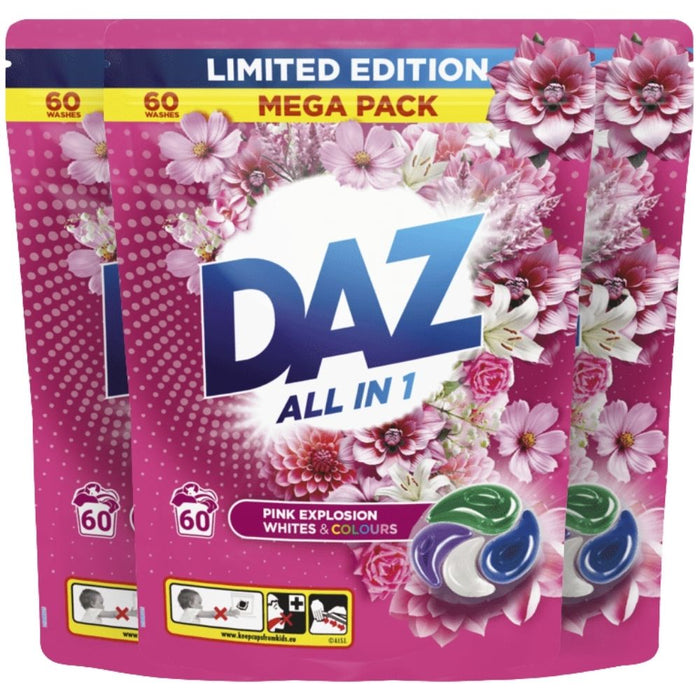 Daz Pink Explosion Laundry Pods 60w