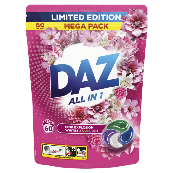 Daz Pink Explosion Laundry Pods 60w