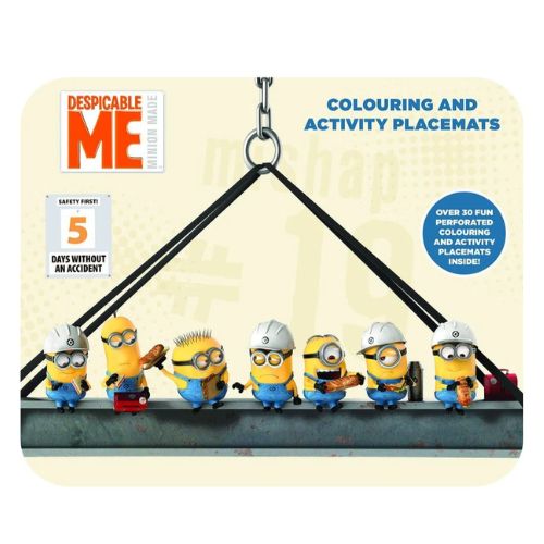 Despicable Me Colouring Pad & Activity Placemats Arts & Crafts illumination entertainment   