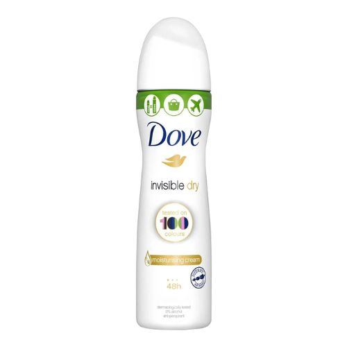 Dove Invisible Dry 48H Antiperspirant 75ml Travel Size - FabFinds