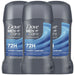 Dove Men+Care 72H Protection Clean Comfort Deodorant 50ml Assorted Pack Deodorant & Antiperspirants Dove 3 Pack