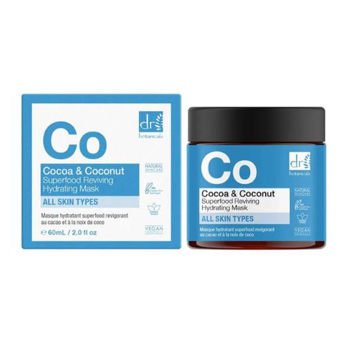 Dr Botanicals Cocoa & Coconut Superfood Reviving Hydrating Mask 60ml Skin Care Dr Botanicals   