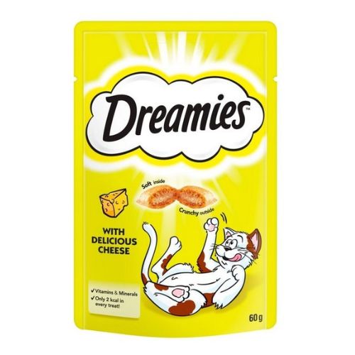 Dreamies Cheese Cat Treats 60g Cat Food & Treats Dreamies   