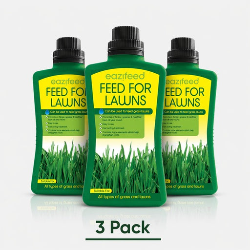 EaziFeed Feed For Lawns 500ml Assorted Packs Gardening 151 3 Pack