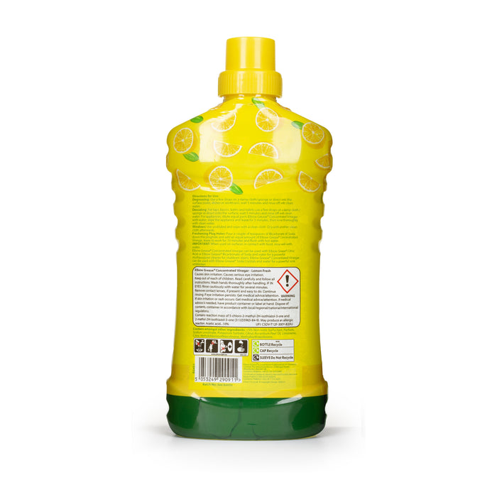 Elbow Grease Concentrated Cleaning Vinegar Lemon Fresh 750ml Assorted Packs Multi purpose Cleaners Elbow Grease