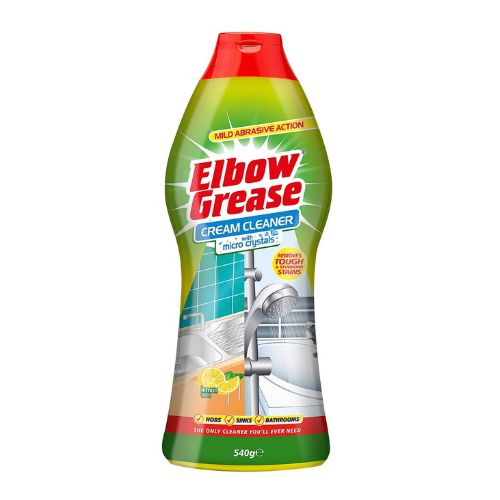 Elbow Grease Cream Cleaner With Micro Crystals 540g Cleaning Elbow Grease   